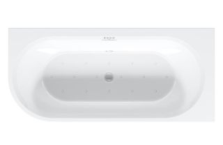 Акриловая ванна Riho Desire Corner Velvet Sparkle System B088003105 L 184x84см с аэромассажем белый матовый